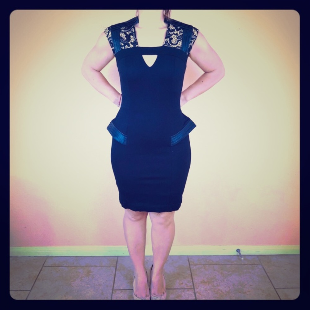 ‼️Sexy‼️ Black Bebe dress